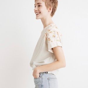 Madewell x The New Denim Project®️ Patchwork Top